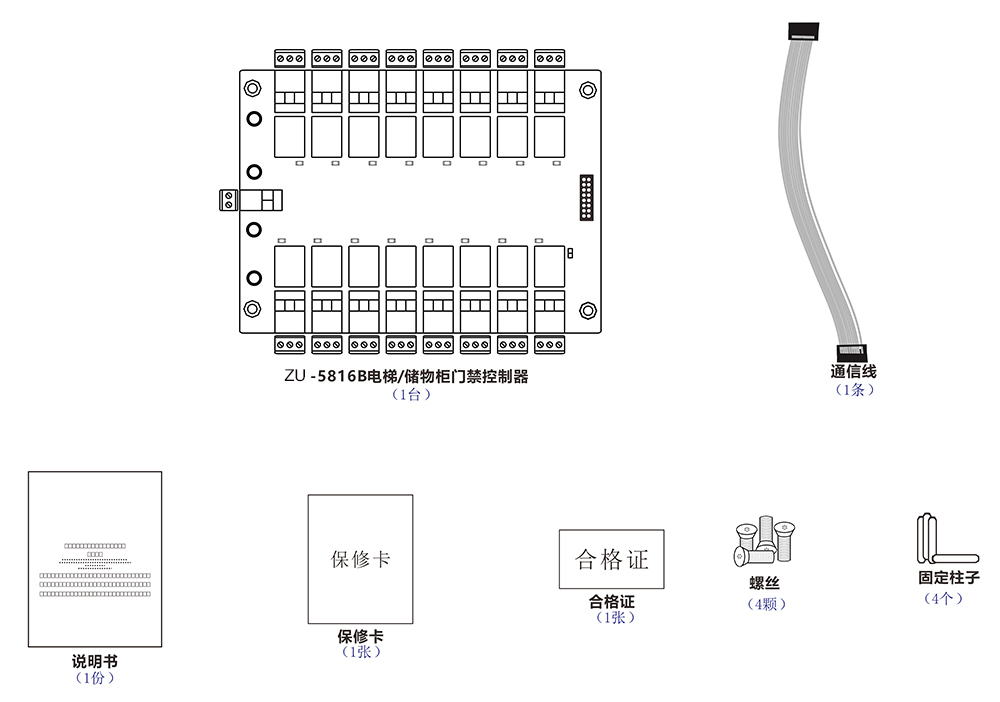 電梯門禁擴(kuò)展板配件