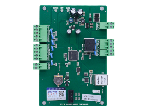 ZU-5901單門門禁控制板接線說明