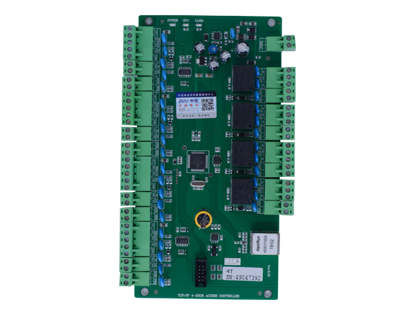 ZU-5804-四門門禁控制板接線說明